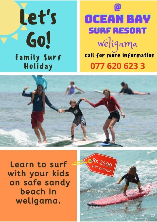Ocean Bay Surf Resort Weligama Eksteriør bilde